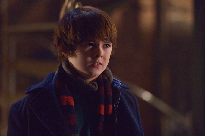 THE STRAIN -- "Intruders" -- Episode 208 (Airs August 30, 10:00 pm e/p) Pictured: Max Charles as Zack Goodweather. CR: Michael Gibson/FX