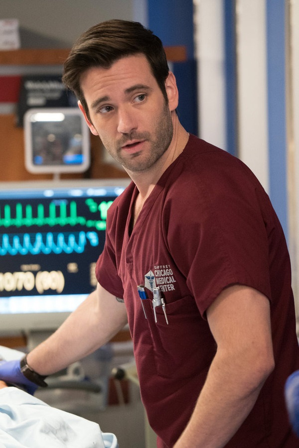 CHICAGO MED -- "Bound" Episode 106 -- Pictured: Colin Donnell as Dr. Connor Rhodes -- (Photo by: Elizabeth Sisson/NBC)