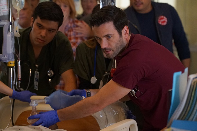 CHICAGO FIRE -- "The Beating Heart" Episode 410 -- Pictured: Colin Donnell as Dr. Connor Rhodes -- (Photo by: Elizabeth Morris/NBC)