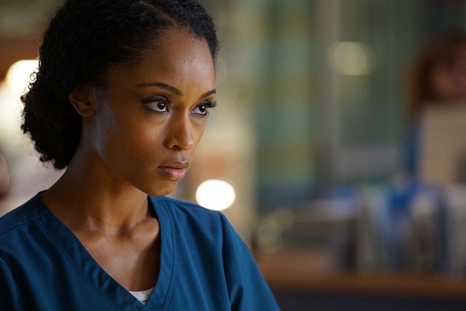 CHICAGO FIRE -- "The Beating Heart" Episode 410 -- Pictured: Yaya DaCosta as April Sexton -- (Photo by: Elizabeth Morris/NBC)
