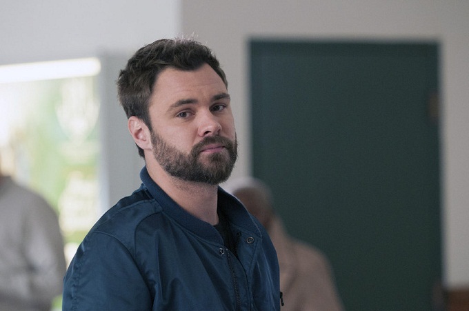 CHICAGO P.D. -- "Looking Out For Stateville" Episode 312 -- Pictured: Patrick John Flueger as Adam Ruzek -- (Photo by: Matt Dinerstein/NBC)