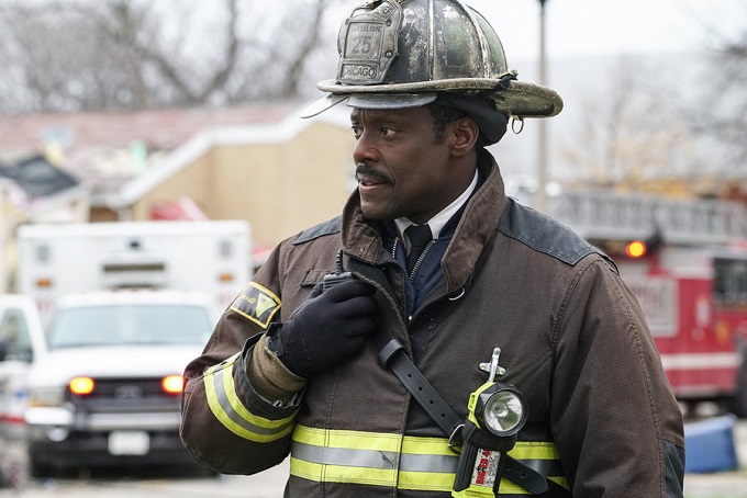 CHICAGO FIRE -- "The Path of Destruction" Episode 411 -- Pictured: Eamonn Walker as Wallace Boden -- (Photo by: Elizabeth Morris/NBC)
