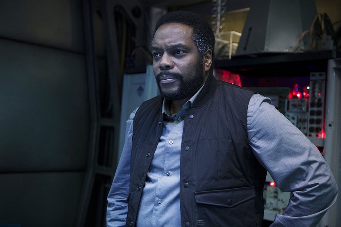 THE EXPANSE -- "Windmills" Episode 107 -- Pictured: Chad L. Coleman as Colonel Frederick Lucius Johnson -- (Photo by: Rafy/Syfy)