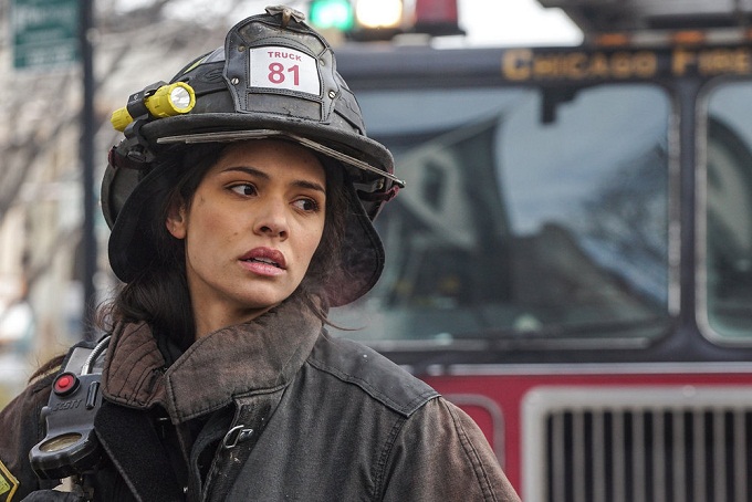 CHICAGO FIRE -- "Bad For The Soul" Episode 415 -- Pictured: Miranda Rae Mayo as Stella Kid -- (Photo by: Elizabeth Morris/NBC)