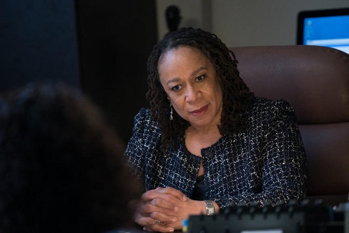 CHICAGO MED -- "Intervention" Episode 111 -- Pictured: S. Epatha Merkerson as Sharon Goodwin -- (Photo by: Elizabeth Sisson/NBC)