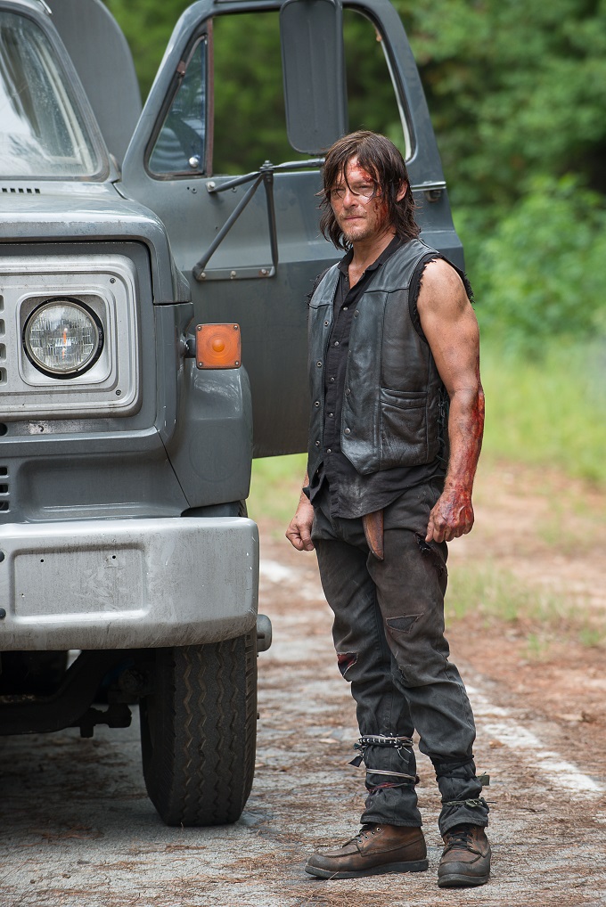 Norman Reedus as Daryl Dixon - The Walking Dead _ Season 6, Episode 9 - Photo Credit: Gene Page/AMC