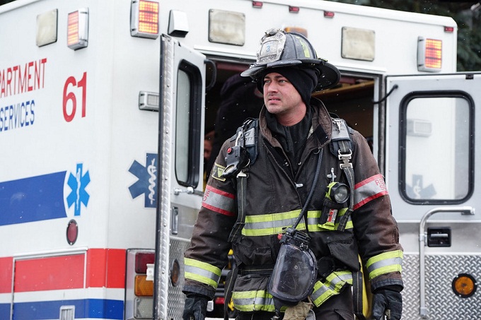 CHICAGO FIRE -- "All Hard Parts" Episode 414 -- Pictured: Taylor Kinney as Kelly Severide -- (Photo by: Elizabeth Morris/NBC)