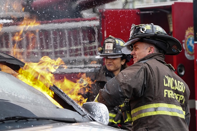 CHICAGO FIRE -- "Two Ts" Episode 416 -- Pictured: David Eigenberg as Christopher Herrmann -- (Photo by: Elizabeth Morris/NBC)