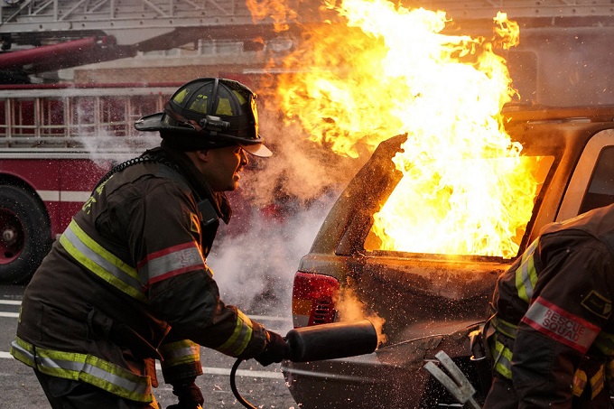 CHICAGO FIRE -- "Two Ts" Episode 416 -- Pictured: Joe Minoso as Joe Cruz -- (Photo by: Elizabeth Morris/NBC)