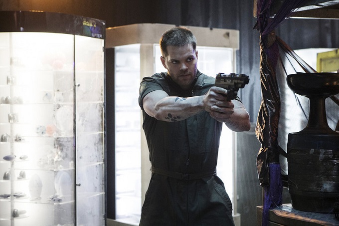 THE EXPANSE --"Leviathan Wakes" Episode 109 -- Pictured: Wes Chatham as Amos -- (Photo by: Rafy/Syfy)