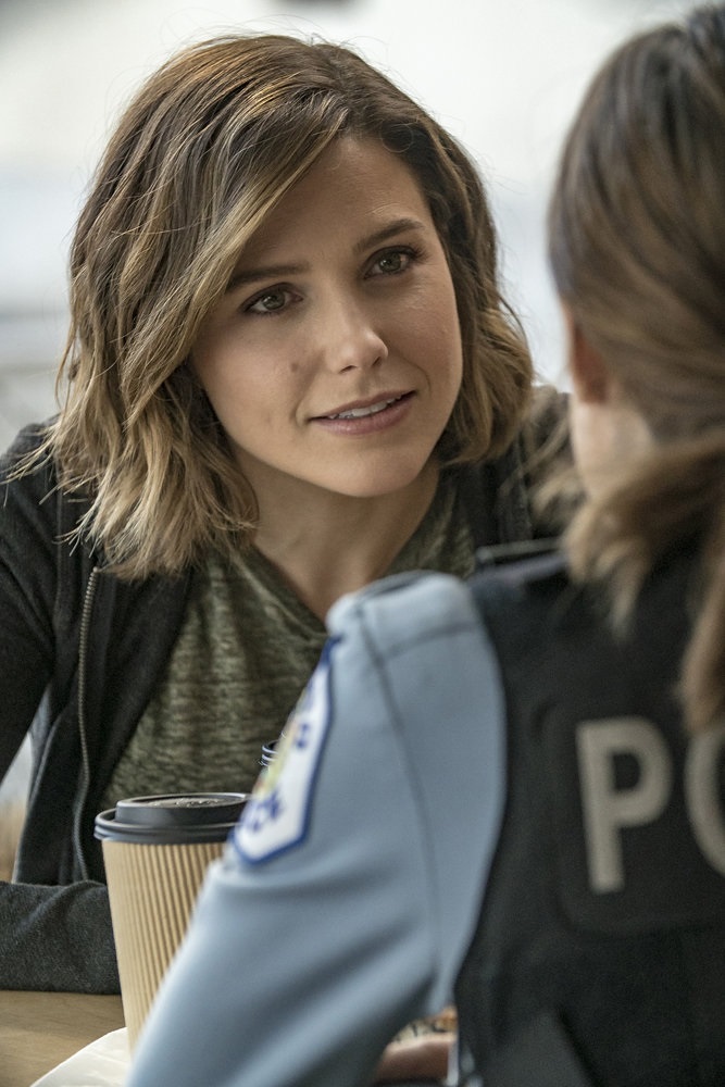 CHICAGO P.D. -- "If We Were Normal" Episode 319 -- Pictured: Sophia Bush as Erin Lindsay -- (Photo by: Matt Dinerstein/NBC)
