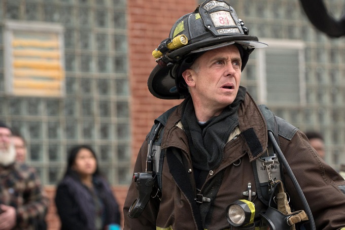 CHICAGO FIRE -- "The Last One For Mom" Episode 420 -- Pictured: David Eigenberg as Christopher Herrmann -- (Photo by: Elizabeth Morris/NBC)