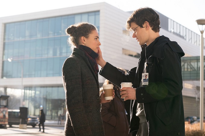 CHICAGO MED -- "Us" Episode 113 -- Pictured: (l-r) Rachel DiPillo as Sarah Reese, Peter Mark Kendall as Joey -- (Photo by: Elizabeth Sisson/NBC)