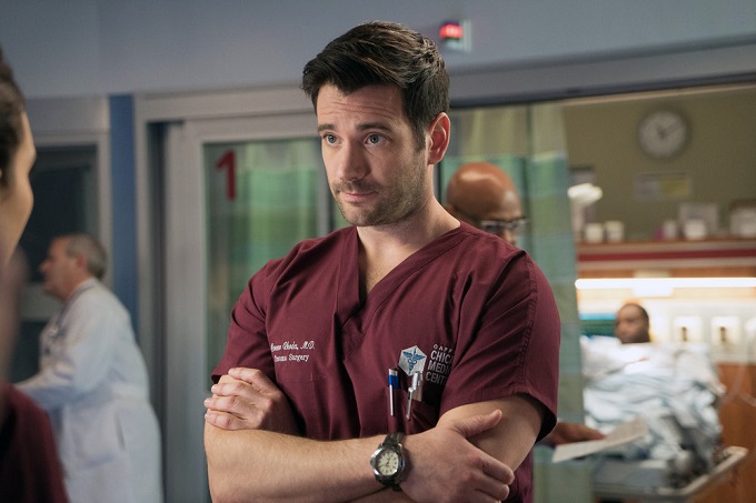 CHICAGO MED -- "Us" Episode 113 -- Pictured: Colin Donnell as Connor Rhodes -- (Photo by: Elizabeth Sisson/NBC)