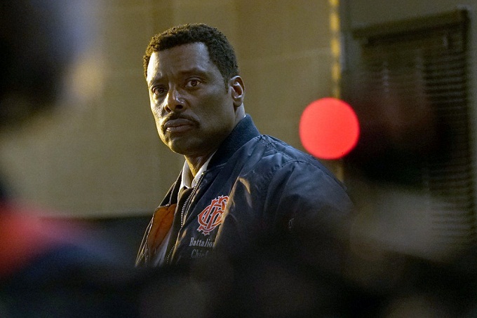CHICAGO FIRE -- "Where the Collapse Started" Episode 422 -- Pictured: Eamonn Walker as Chief Wallace Boden -- (Photo by: Elizabeth Morris/NBC)