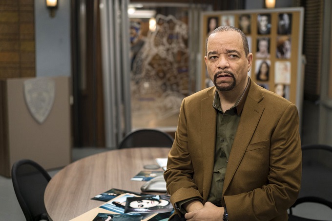 LAW & ORDER: SPECIAL VICTIMS UNIT -- "Fashionable Crimes" Episode 1720 -- Pictured: Ice-T as Detective Odafin "Fin" Tutuola -- (Photo by: Michael Parmelee/NBC)