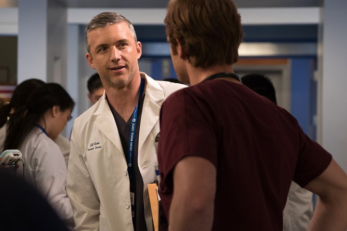 CHICAGO MED -- "Timing" Episode 118 -- Pictured: Jeff Hephner as Jeff Clarke -- (Photo by: Elizabeth Sisson/NBC)