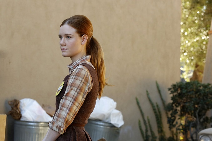 AQUARIUS -- "Happiness is a Warm Gun" Episode 202 -- Pictured: Madisen Beaty as Patty -- (Photo by: Vivian Zink/NBC)