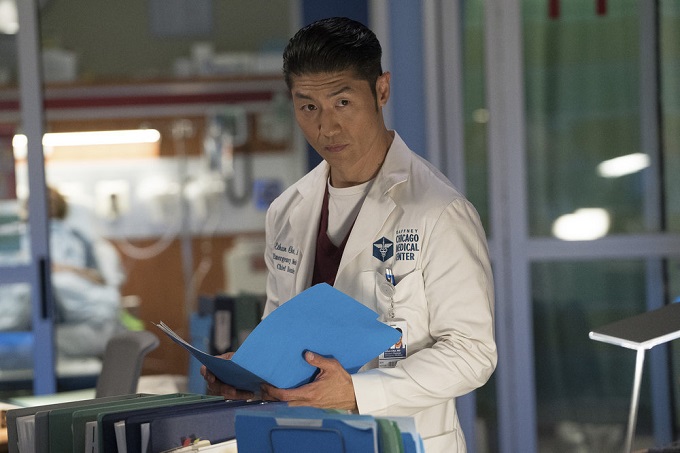 CHICAGO MED -- "Soul Care" Episode 201 -- Pictured: Brian Tee as Dr. Ethan Choi -- (Photo by: Elizabeth Sisson/NBC)