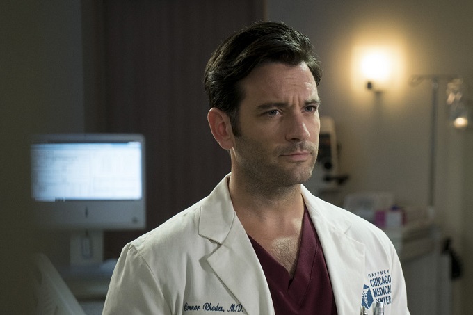 CHICAGO MED -- "Soul Care" Episode 201 -- Pictured: Colin Donnell as Connor Rhodes -- (Photo by: Elizabeth Sisson/NBC)