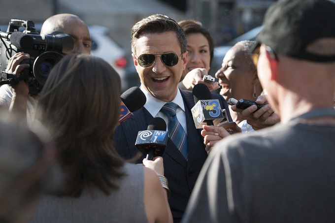 LAW & ORDER: SPECIAL VICTIMS UNIT -- "Terrorized" Episode 1801 -- Pictured: Raul Esparza as A.D.A. Rafael Barba -- (Photo by: Peter Kramer/NBC)