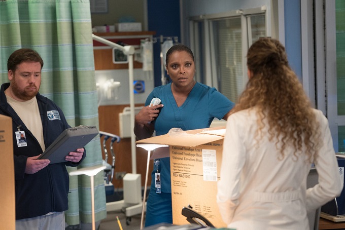 CHICAGO MED -- "Win Loss" Episode 203 -- Pictured: Marlyne Barrett as Maggie Lockwood -- (Photo by: Elizabeth Sisson/NBC)
