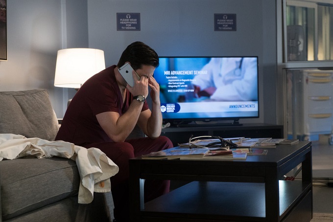 CHICAGO MED -- "Win Loss" Episode 203 -- Pictured: Colin Donnell as Connor Rhodes -- (Photo by: Elizabeth Sisson/NBC)