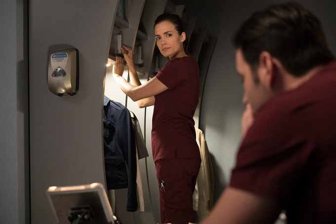 CHICAGO MED -- "Win Loss" Episode 203 -- Pictured: Torrey DeVitto as Natalie Manning -- (Photo by: Elizabeth Sisson/NBC)