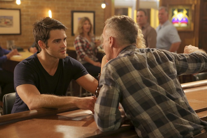 CHICAGO FIRE -- "A Real Wake-up Call" Episode 502 -- Pictured: Steven R. McQueen as Jimmy Borrelli -- (Photo by: Parrish Lewis/NBC)