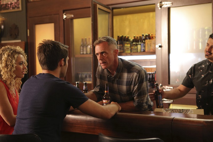 CHICAGO FIRE -- "A Real Wake-up Call" Episode 502 -- Pictured: David Eigenberg as Christopher Hermann -- (Photo by: Parrish Lewis/NBC)