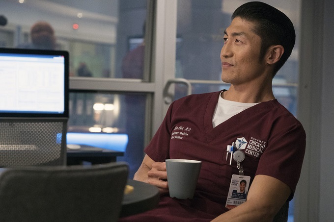 CHICAGO MED -- "Natural History" Episode 202 -- Pictured: Brian Tee as Ethan Choi -- (Photo by: Elizabeth Sisson/NBC)
