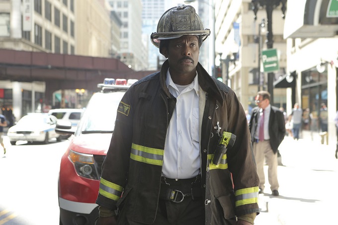 CHICAGO FIRE -- "The Hose or The Animal" Episode 501 -- Pictured: Eamonn Walker as Chief Wallace Boden -- (Photo by: Parrish Lewis/NBC)