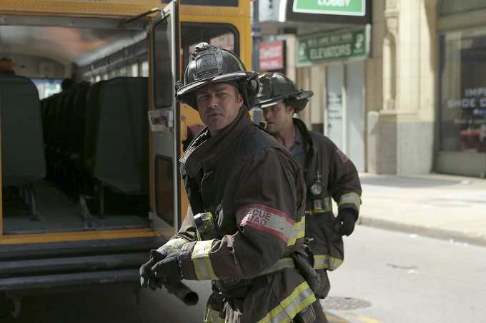 CHICAGO FIRE -- "The Hose or The Animal" Episode 501 -- Pictured: Taylor Kinney as Kelly Severide -- (Photo by: Parrish Lewis/NBC)