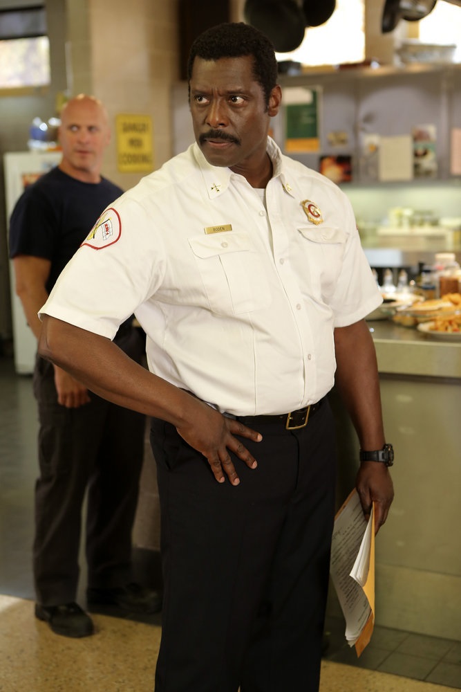 CHICAGO FIRE -- "The Hose or The Animal" Episode 501 -- Pictured: Eamon Walker as Chief Wallace Boden -- (Photo by: Parrish Lewis/NBC)