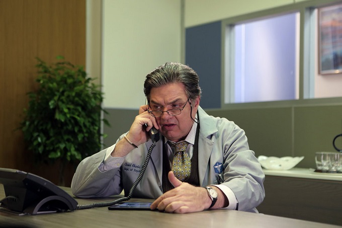 CHICAGO FIRE -- "The Hose or The Animal" Episode 501 -- Pictured: Oliver Platt as Dr. Daniel Charles -- (Photo by: Parrish Lewis/NBC)