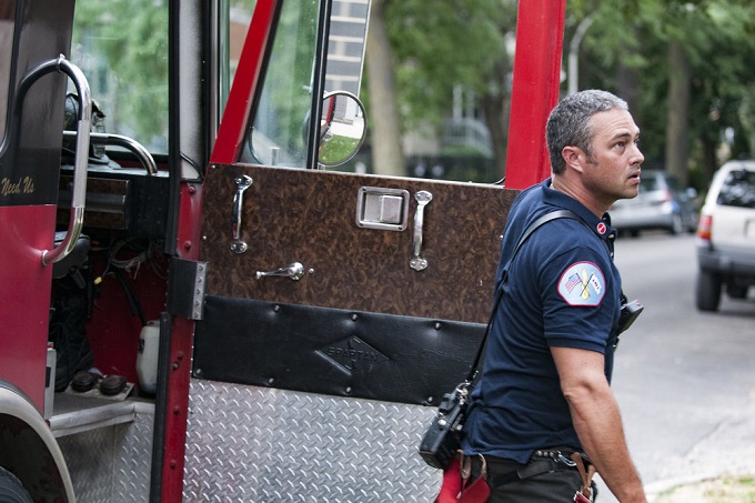CHICAGO FIRE -- "The Hose or The Animal" Episode 501 -- Pictured: Taylor Kinney as Kelly Severide -- (Photo by: Matt Dinerstein/NBC)