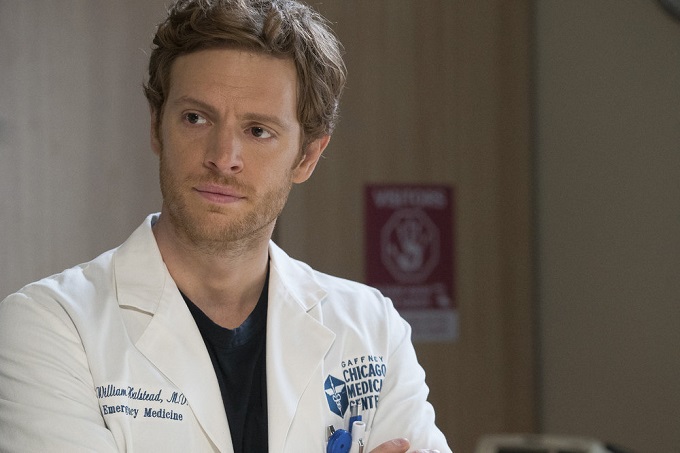 CHICAGO MED -- "Extreme Measures" Episode 205 -- Pictured: Nick Gehlfuss as Will Halstead -- (Photo by: Elizabeth Sisson/NBC)