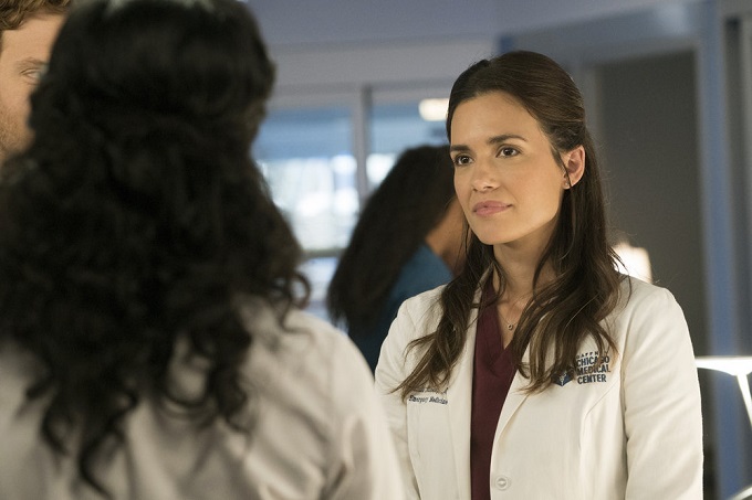 CHICAGO MED -- "Brother's Keeper" Episode 204 -- Pictured: Torrey DeVitto as Natalie Manning -- (Photo by: Elizabeth Sisson/NBC)