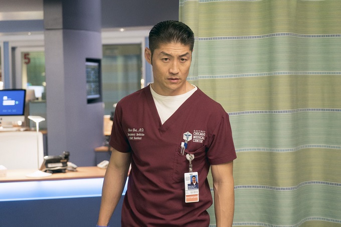 CHICAGO MED -- "Free Will" Episode 208 -- Pictured: Brian Tee as Ethan Choi -- (Photo by: Elizabeth Sisson/NBC)