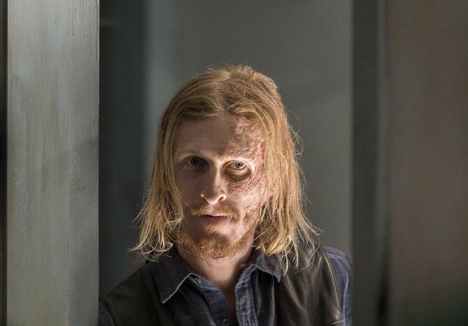 Austin Amelio as Dwight - The Walking Dead _ Season 7, Episode 3 - Photo Credit: Gene Page/AMC