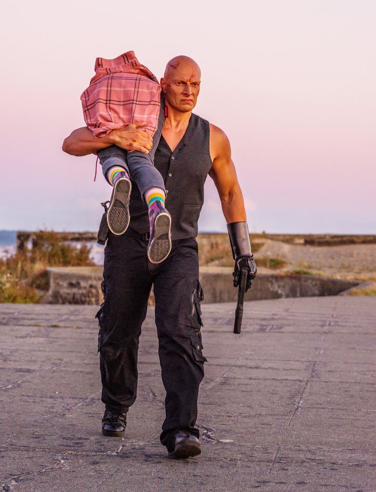 Z NATION -- "Everybody Dies In The End" Episode 315 -- Pictured: Joseph Gatt as The Man -- (Photo by: Frank Schaefer/Go2 Z/Syfy)