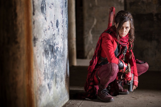 Z NATION -- "Everybody Dies In The End" Episode 315 -- Pictured: Natalie Jongjaroenlarp as Red -- (Photo by: Frank Schaefer/Go2 Z/Syfy)
