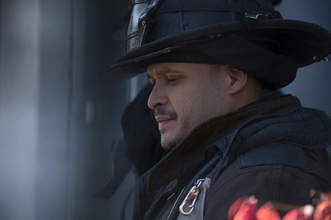 CHICAGO FIRE -- "Who Lives and Who Dies" Episode 511 -- Pictured: Joe Minoso as Joe Cruz -- (Photo by: Elizabeth Morris/NBC)