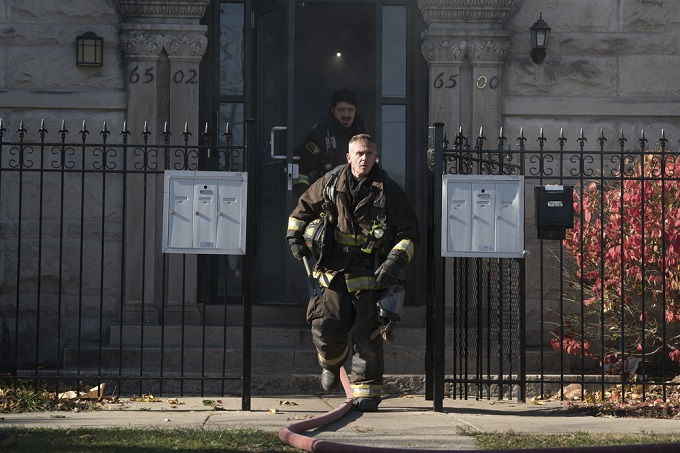 CHICAGO FIRE -- "Who Lives and Who Dies" Episode 511 -- Pictured: David Eigenberg as Christopher Herrmann -- (Photo by: Elizabeth Morris/NBC)