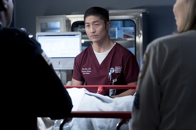 CHICAGO MED -- "Heart Matters" Episode 210 -- Pictured: Brian Tee as Ethan Choi -- (Photo by: Elizabeth Sisson/NBC)
