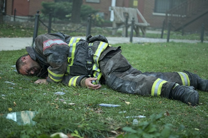CHICAGO FIRE -- "The People We Meet" Episode 510 -- Pictured: Taylor Kinney as Kelly Severide -- (Photo by: Elizabeth Morris/NBC)