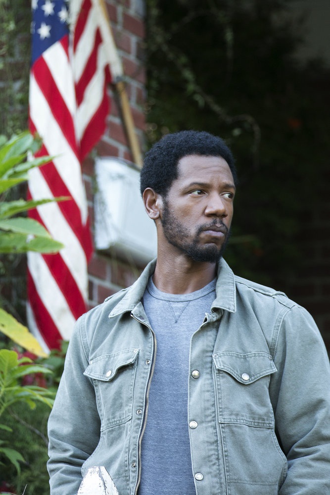 COLONY -- "Preoccupation" Episode 201 -- Pictured: Tory Kittles as Broussard -- (Photo by: Isabella Vosmikova/USA Network)
