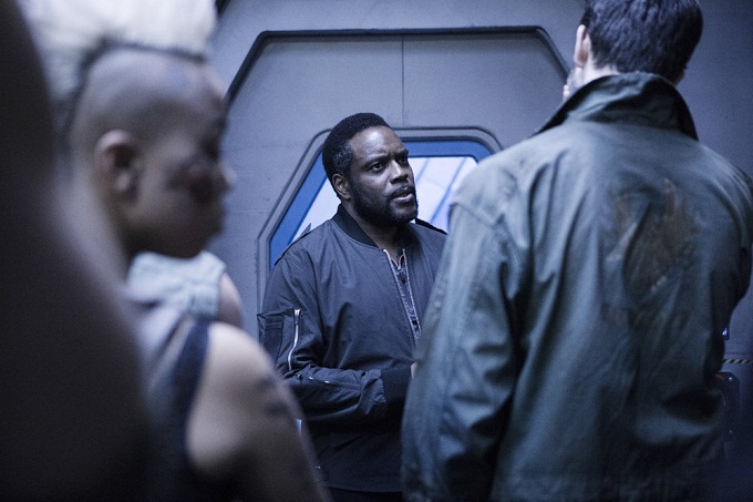 THE EXPANSE -- "Doors & Corners" Episode 202 -- Pictured: Chad Coleman as Fred Johnson -- (Photo by: Rafy/Syfy)