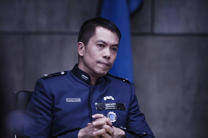 THE EXPANSE -- "Safe" Episode 201 -- Pictured: Byron Mann as Admiral Nyguen -- (Photo by: Rafy/Syfy)