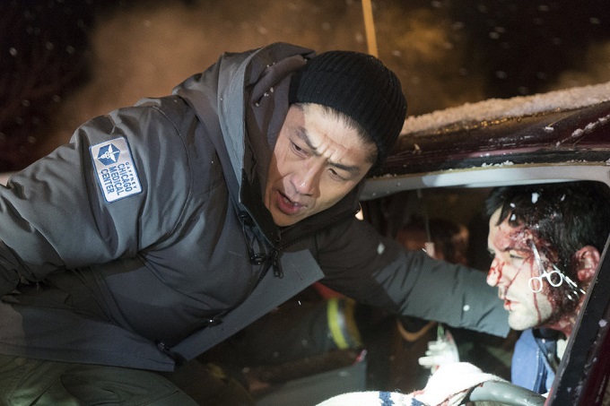 CHICAGO MED -- "Cold Front" Episode 214 -- Pictured: Brian Tee as Ethan Choi -- (Photo by: Elizabeth Sisson/NBC)